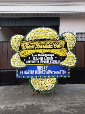 Papan Bunga Duka di Watulondo